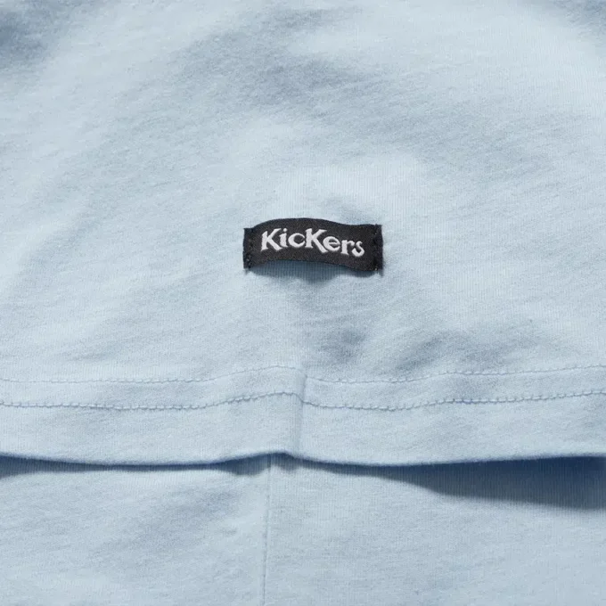 Κλασικό μπλουζάκι Kickers για ενήλικες άνδρες Μπλε Κλασικό μπλουζάκι Kickers για ενήλικες άνδρες Μπλε