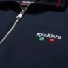 Κλασικό πλεκτό φούτερ με φερμουάρ Kickers για ενήλικες άνδρες, μπλε ναυτικό Κλασικό πλεκτό φούτερ με φερμουάρ Kickers για ενήλικες άνδρες, μπλε ναυτικό