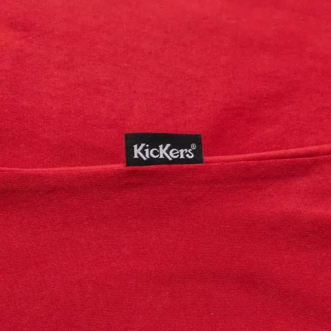 Κλασικό στενό μπλουζάκι Kickers για ενήλικες γυναίκες, κόκκινο