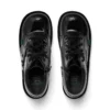 Κορίτσια Junior Kick Hi Zip Leather Alternative Λουστρίνι Μαύρο