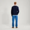 Κουκούλα για άνδρες Kickers Crew Knit Navy Κουκούλα για άνδρες Kickers Crew Knit Navy