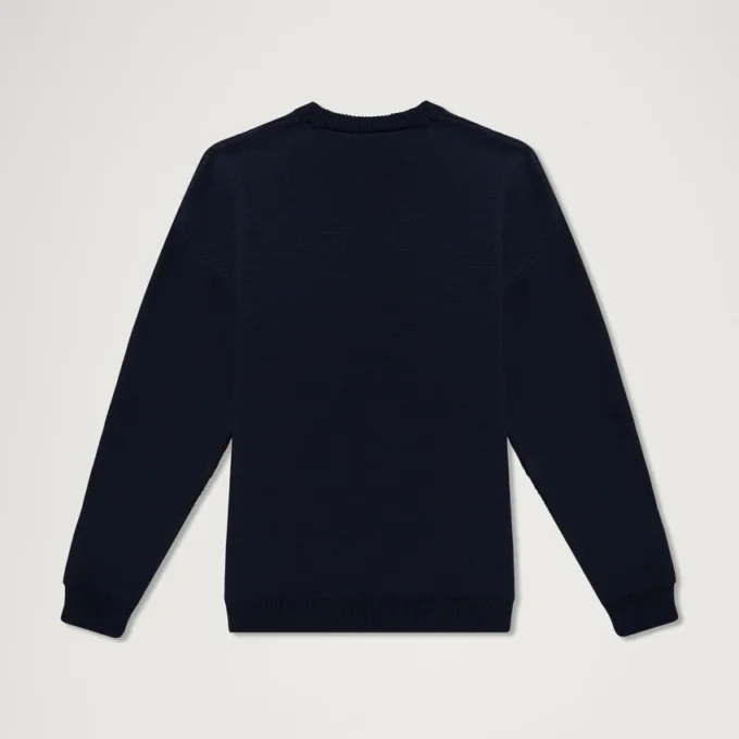 Κουκούλα για άνδρες Kickers Crew Knit Navy Κουκούλα για άνδρες Kickers Crew Knit Navy