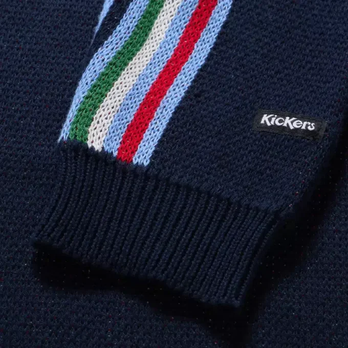 Κουκούλα για άνδρες Kickers Crew Knit Navy Κουκούλα για άνδρες Kickers Crew Knit Navy