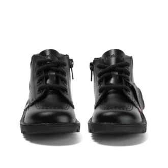 Κουνελάκια αγοριών Kick Hi Padded Leather Black