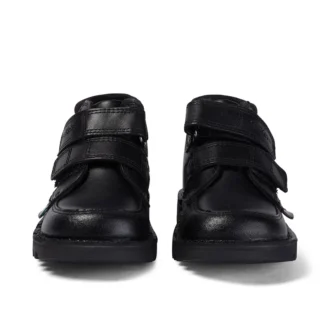 Κούνια για αγόρια Kick Hi Scuff Δέρμα Μαύρο