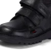Κούνια για αγόρια Kick Hi Scuff Δέρμα Μαύρο