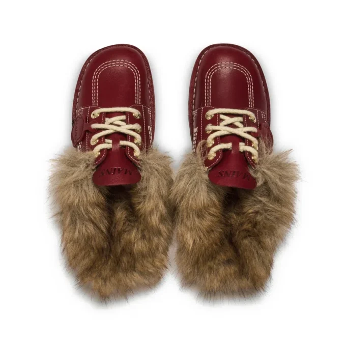 Κουνουπίδι Kick Mule για ενήλικες Unisex με γούνα Mains Κόκκινο Κουνουπίδι Kick Mule για ενήλικες Unisex με γούνα Mains Κόκκινο