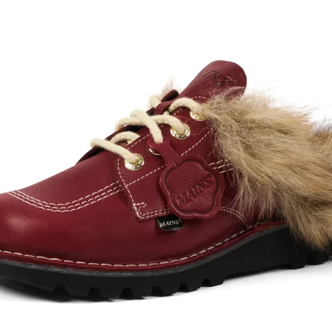Κουνουπίδι Kick Mule για ενήλικες Unisex με γούνα Mains Κόκκινο Κουνουπίδι Kick Mule για ενήλικες Unisex με γούνα Mains Κόκκινο