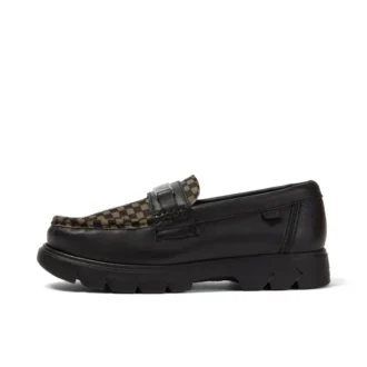 Lennon Loafer Δερμάτινα Μαύρα Unisex για Ενήλικες