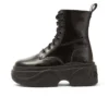 Μπότα Kade για ενήλικες, Unisex, από λουστρίνι, μαύρη Μπότα Kade για ενήλικες, Unisex, από λουστρίνι, μαύρη