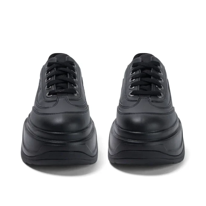 Μποτάκια Kade Lo για ενήλικες, Unisex, από εναλλακτικό δέρμα, μαύρα Μποτάκια Kade Lo για ενήλικες, Unisex, από εναλλακτικό δέρμα, μαύρα