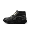 Μποτάκια Kick Hi για ενήλικες, δέρμα με υφή, Mains, γκρι Μποτάκια Kick Hi για ενήλικες, δέρμα με υφή, Mains, γκρι