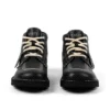 Μποτάκια Kick Hi για ενήλικες, δέρμα με υφή, Mains, γκρι Μποτάκια Kick Hi για ενήλικες, δέρμα με υφή, Mains, γκρι