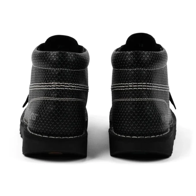 Μποτάκια Kick Hi για ενήλικες, δέρμα με υφή, Mains, γκρι Μποτάκια Kick Hi για ενήλικες, δέρμα με υφή, Mains, γκρι