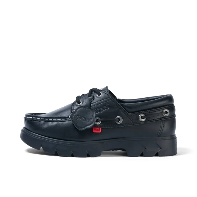 Μποτάκια Lennon για ενήλικες Unisex, δερμάτινα, μαύρα Μποτάκια Lennon για ενήλικες Unisex, δερμάτινα, μαύρα