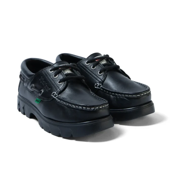 Μποτάκια Lennon για ενήλικες Unisex, δερμάτινα, μαύρα Μποτάκια Lennon για ενήλικες Unisex, δερμάτινα, μαύρα