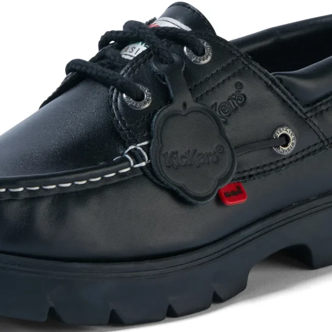 Μποτάκια Lennon για ενήλικες Unisex, δερμάτινα, μαύρα Μποτάκια Lennon για ενήλικες Unisex, δερμάτινα, μαύρα