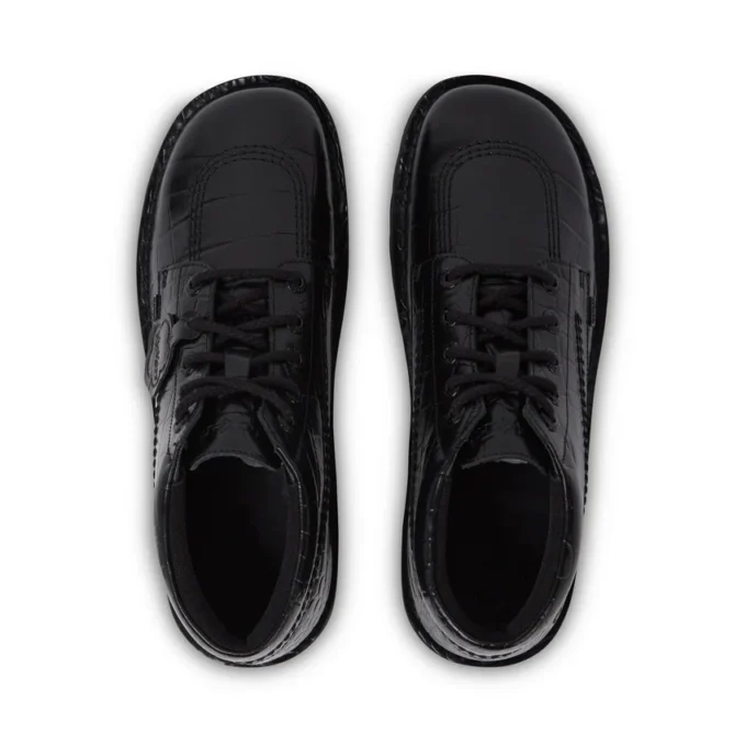 Μπότες Kick Hi Croc από δέρμα για ενήλικες, Unisex, Μαύρο Μπότες Kick Hi Croc από δέρμα για ενήλικες, Unisex, Μαύρο