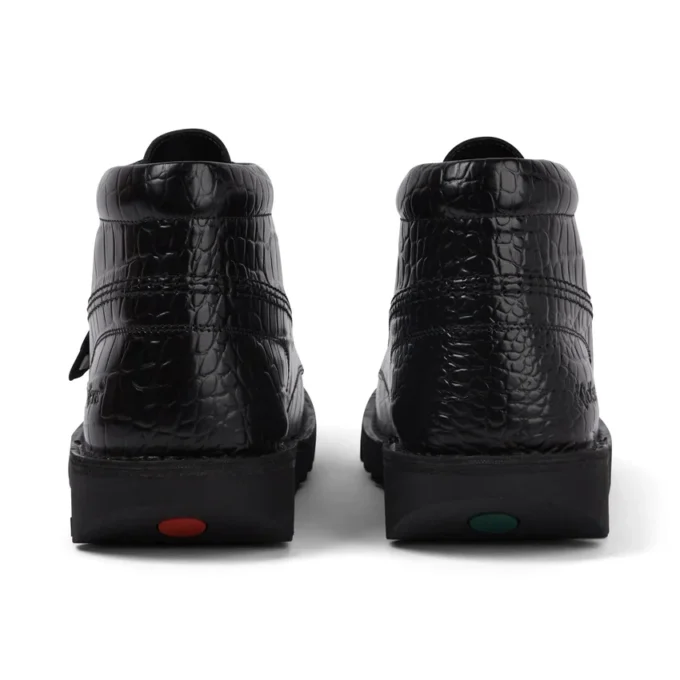 Μπότες Kick Hi Croc από δέρμα για ενήλικες, Unisex, Μαύρο Μπότες Kick Hi Croc από δέρμα για ενήλικες, Unisex, Μαύρο