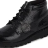 Μπότες Kick Hi Croc από δέρμα για ενήλικες, Unisex, Μαύρο Μπότες Kick Hi Croc από δέρμα για ενήλικες, Unisex, Μαύρο