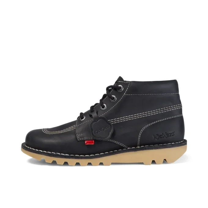 Μπότες Kick Hi για ενήλικες, μαύρες/λευκές Μπότες Kick Hi για ενήλικες, μαύρες/λευκές