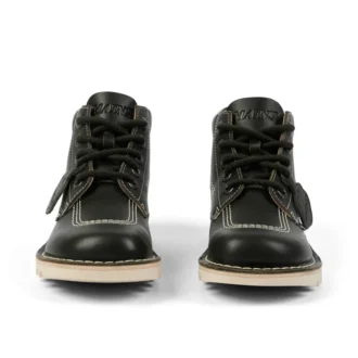 Μπότες Kick Hi για ενήλικες Unisex από δέρμα με υφή Mains Σκούρο Πράσινο