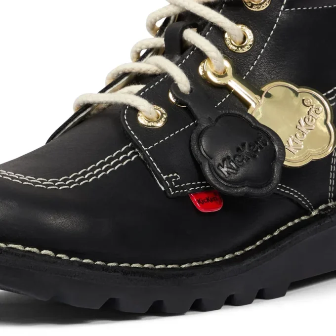 Μπότες Kick Hi Goldie για ενήλικες, μαύρες Μπότες Kick Hi Goldie για ενήλικες, μαύρες