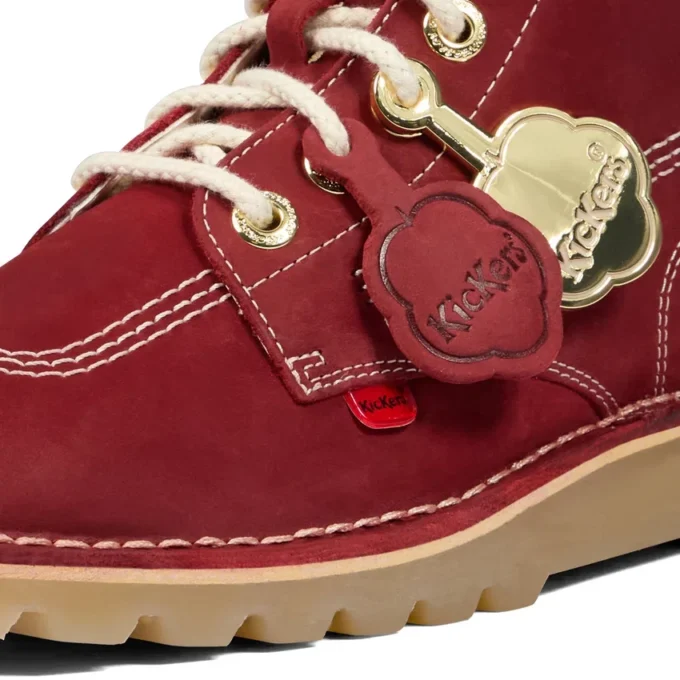 Μπότες Kick Hi Goldie για ενήλικες, Unisex, Κόκκινες Μπότες Kick Hi Goldie για ενήλικες, Unisex, Κόκκινες