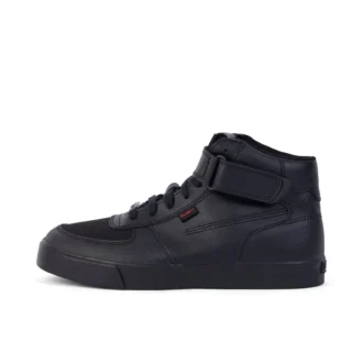 Νεανικά Unisex Tovni Hi Mix Mesh Leather Μαύρα