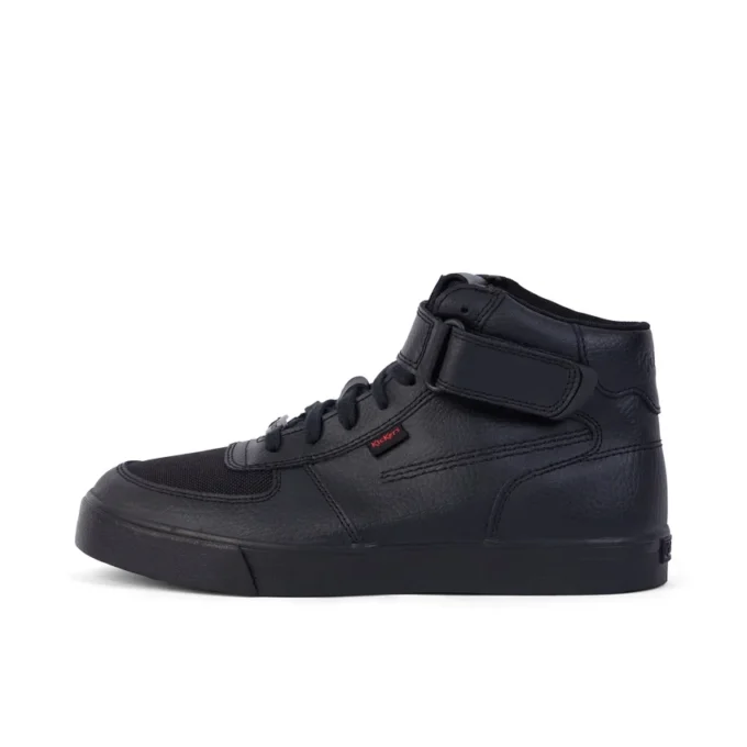 Νεανικά Unisex Tovni Hi Mix Mesh Leather Μαύρα