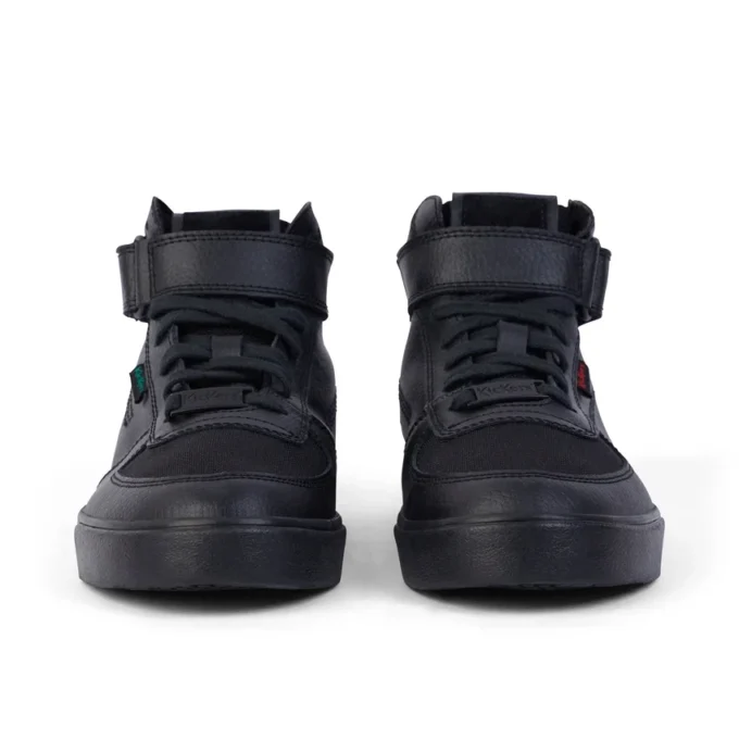 Νεανικά Unisex Tovni Hi Mix Mesh Leather Μαύρα