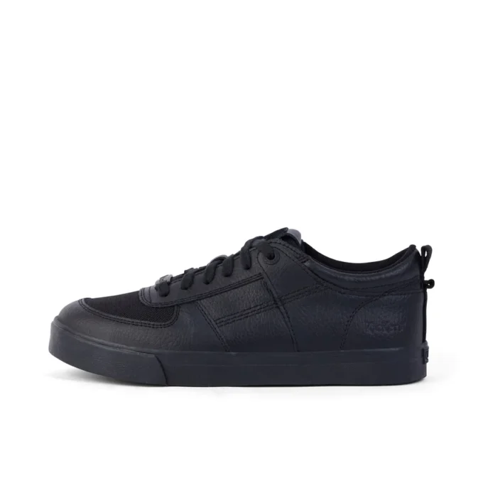 Νεανικά Unisex Tovni Lo Mix Mesh Leather Μαύρα