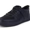Νεανικά Unisex Tovni Lo Mix Mesh Leather Μαύρα