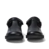 Νεανικό γυναικείο Kick T-Bar Vel Leather Black