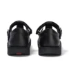 Νεανικό γυναικείο Kick T-Bar Vel Leather Black