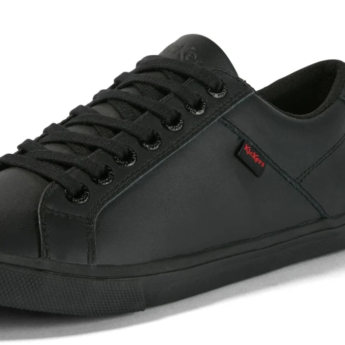 Νεανικό Unisex Kody Lo Δέρμα Μαύρο