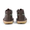 Παιδικά αγόρια Kick Hi ZigZag Boots Δέρμα Καφέ