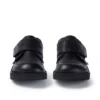 Παιδικά αγόρια Kick Lo Scuff Leather Μαύρο