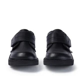 Παιδικά αγόρια Kick Lo Scuff Leather Μαύρο