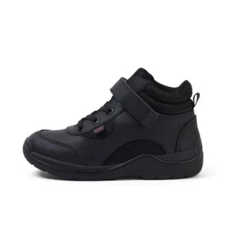 Παιδικά αγόρια Stomper Hi Leather Black