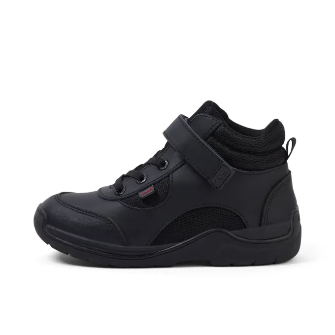 Παιδικά αγόρια Stomper Hi Leather Black