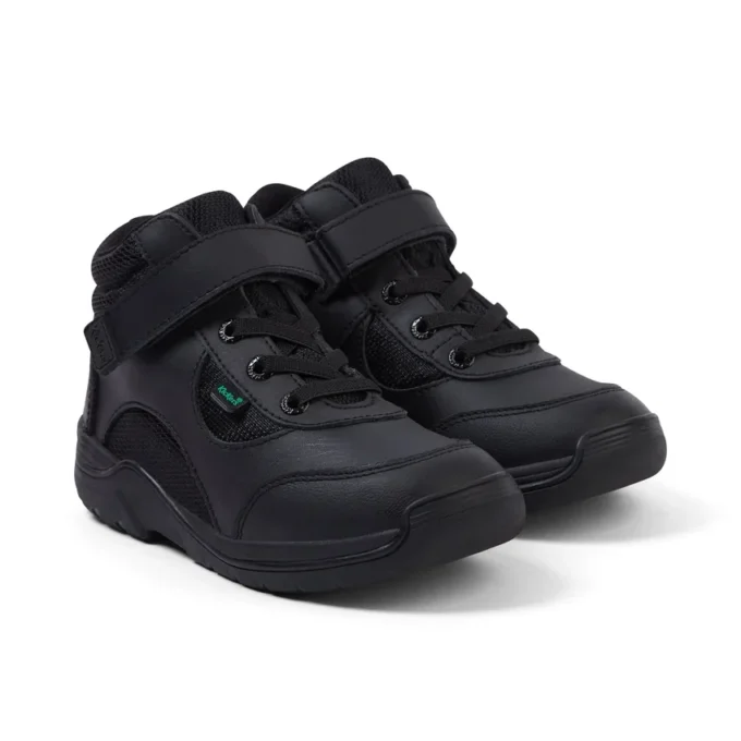 Παιδικά αγόρια Stomper Hi Leather Black