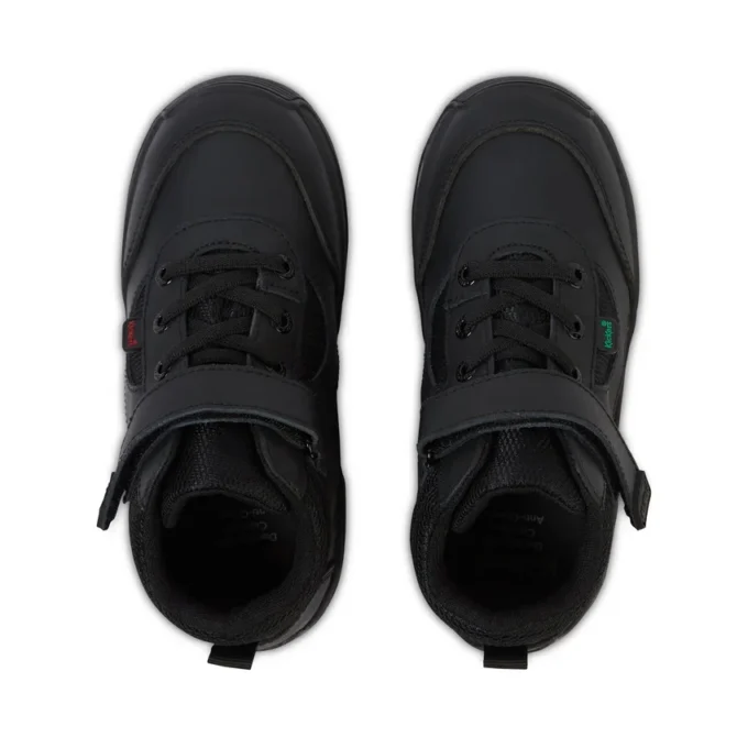 Παιδικά αγόρια Stomper Hi Leather Black