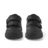 Stomper Mid Leather Black για μικρά αγόρια