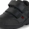 Stomper Mid Leather Black για μικρά αγόρια