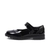 Παιδικά κοριτσίστικα Lachly MJ Brogue από λουστρίνι, μαύρα