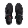 Παιδικά κοριτσίστικα Lachly MJ Brogue από λουστρίνι, μαύρα