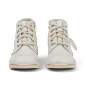 Παιδικά μπότες Kick Hi Glitter Unisex Λευκό
