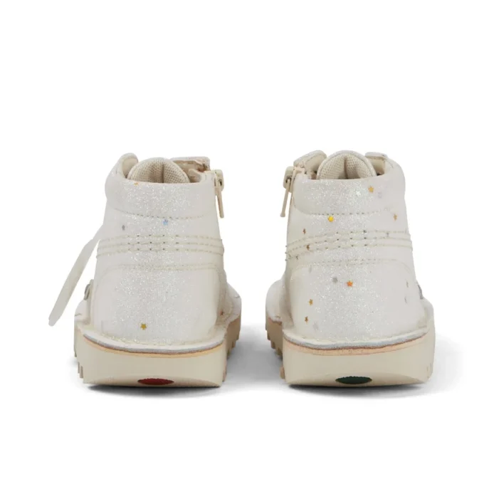 Παιδικά μπότες Kick Hi Glitter Unisex Λευκό Παιδικά μπότες Kick Hi Glitter Unisex Λευκό