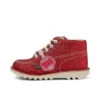 Παιδικά παπούτσια Kick Hi Glitter Unisex Κόκκινα Παιδικά παπούτσια Kick Hi Glitter Unisex Κόκκινα
